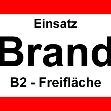 B3 Brand Freifläche